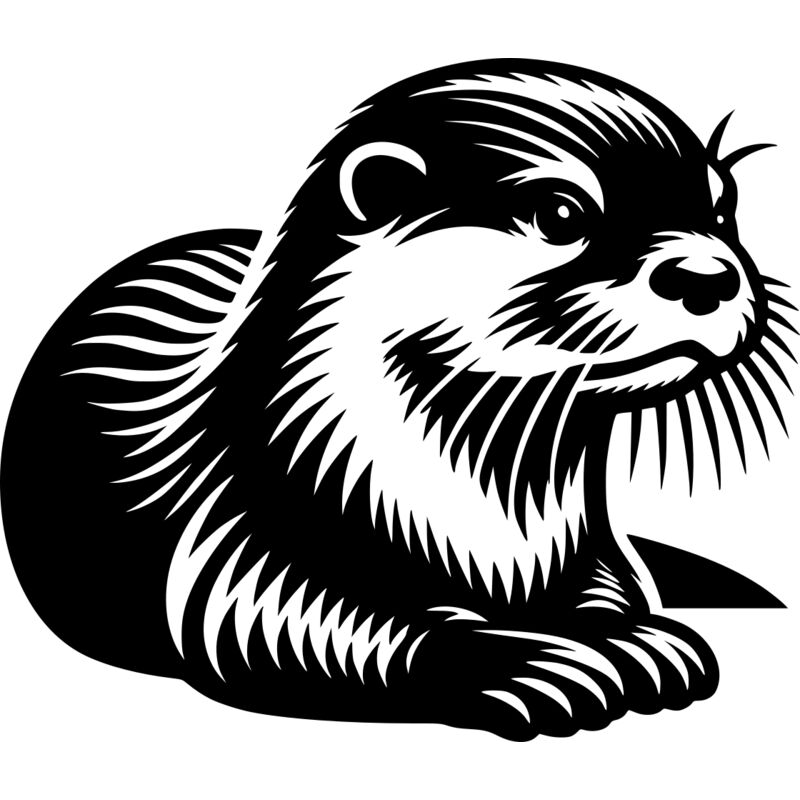 Otter   Clipart 2 Thumbnail