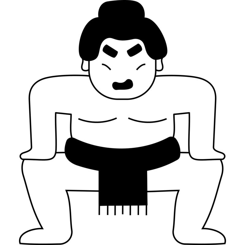 Sumo Wrestler Art Thumbnail